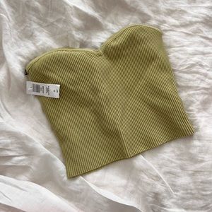 ARITZIA BABTON sweetheart sculpt knit verdana top